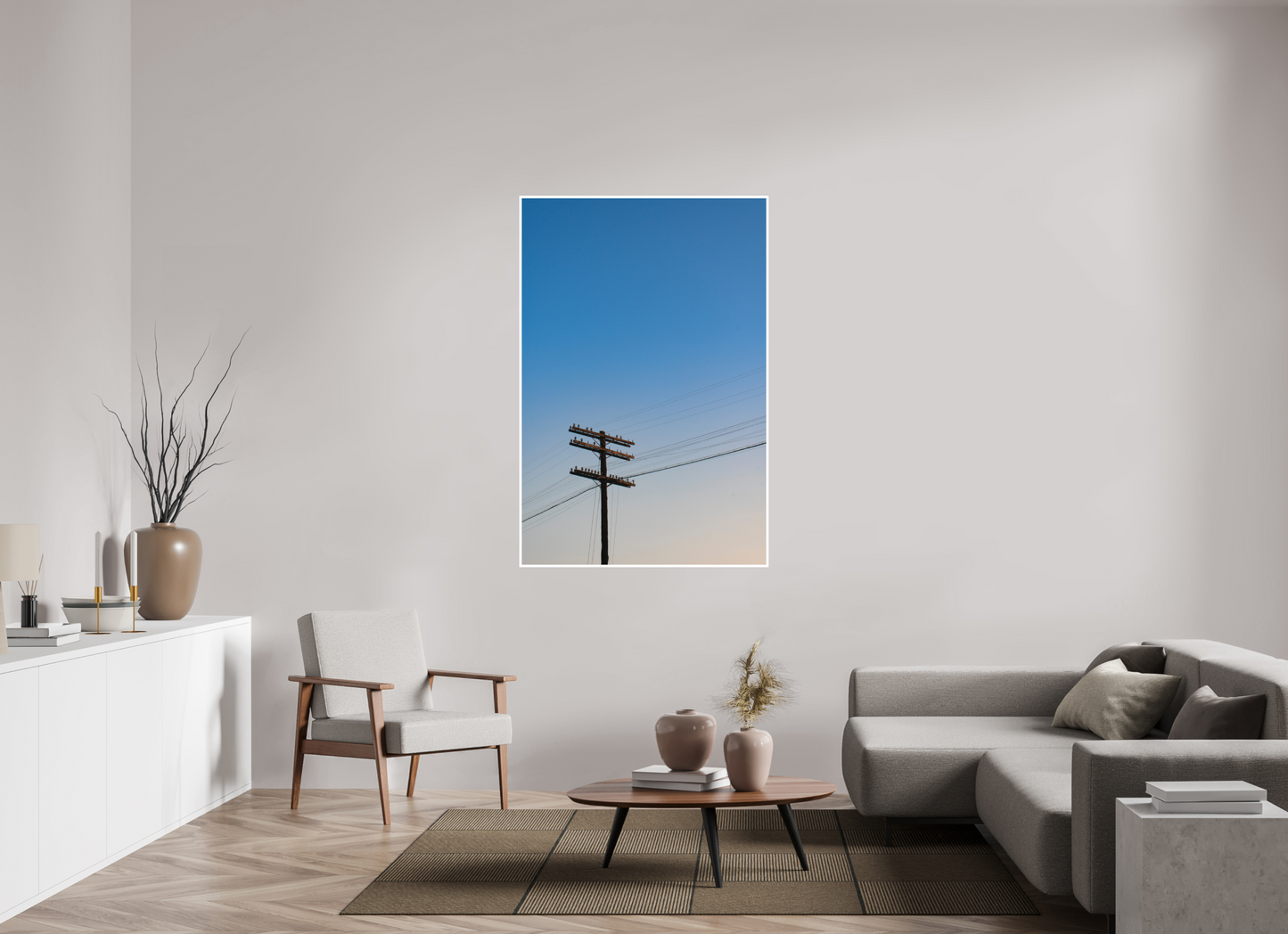 Summer power lines