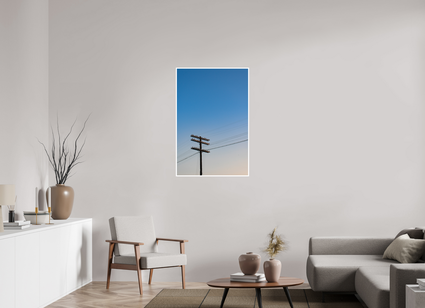 Summer power lines