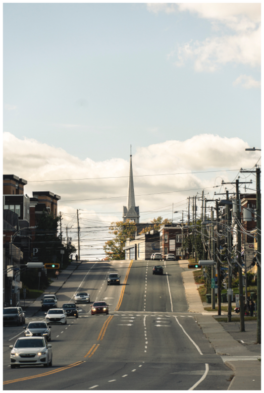 Church on Rue King Ouest