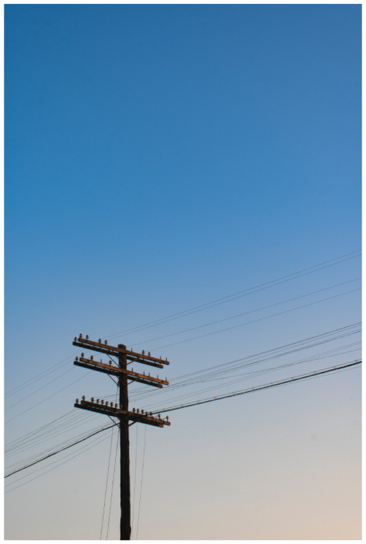 Summer power lines